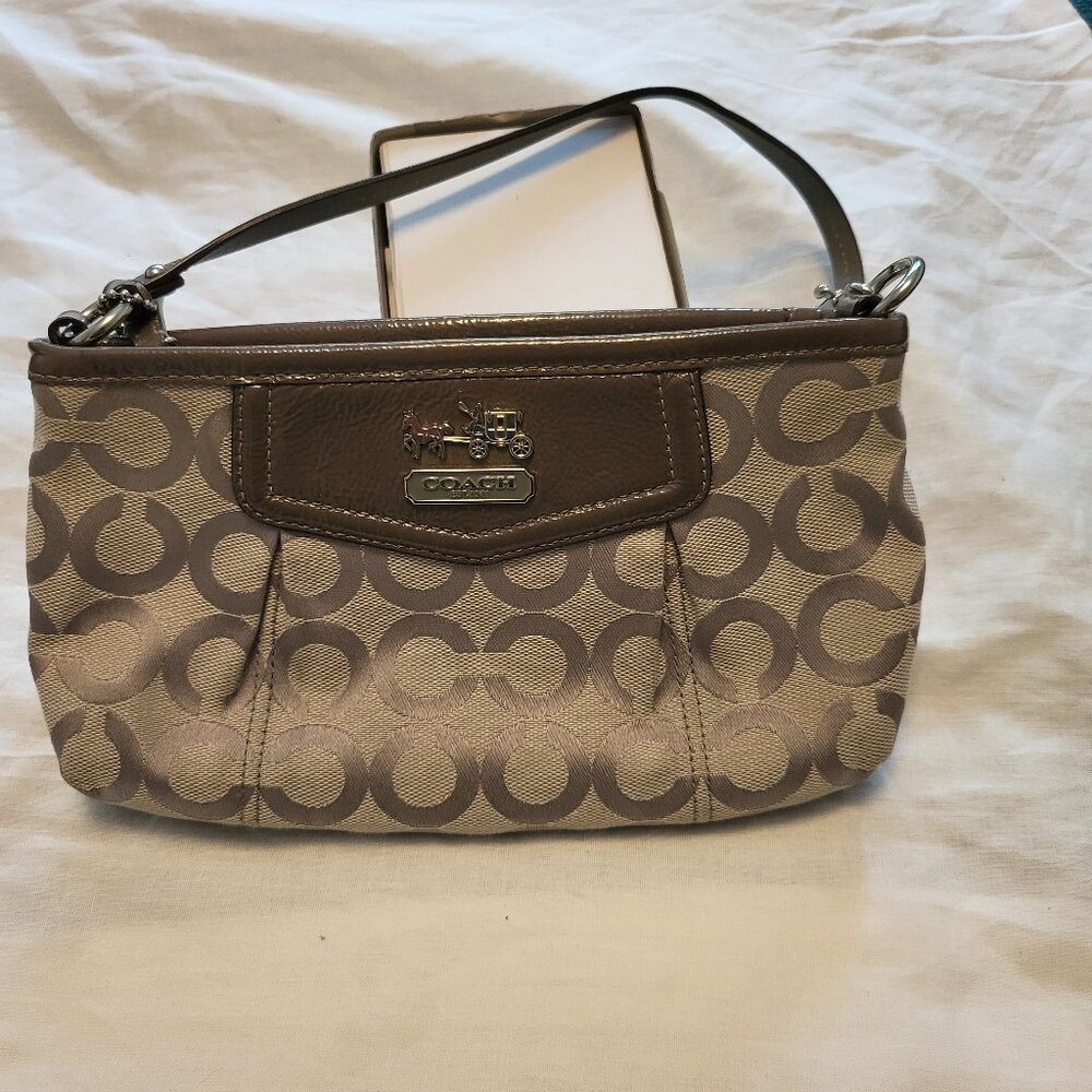 Coach Signature Wristlet